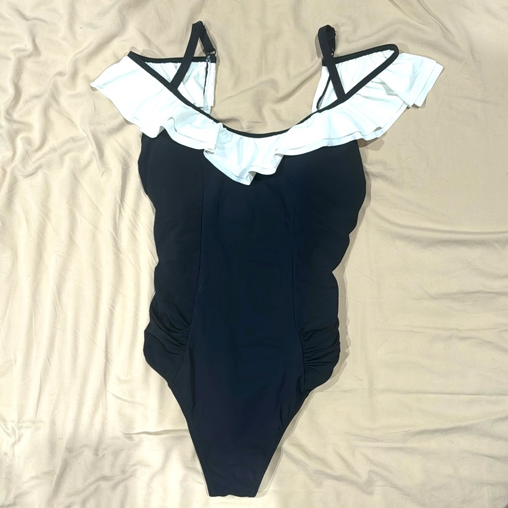 Black and white swimsuit Brand New